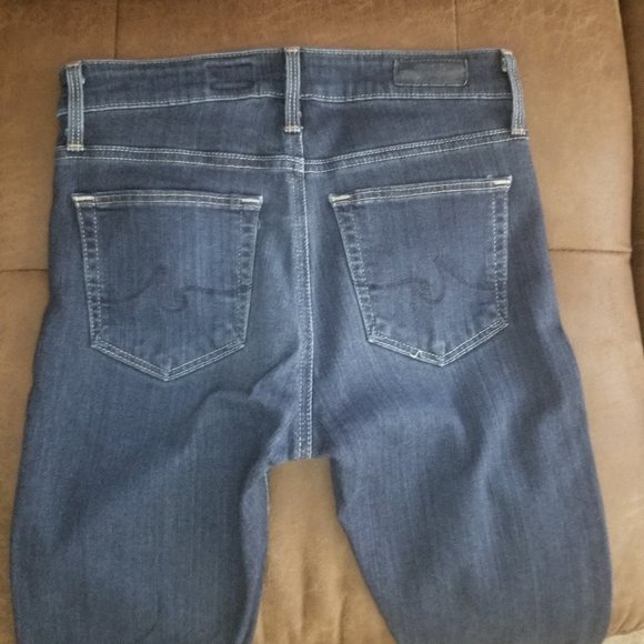 AG/Adriano Goldschmeid The Farrah High Rise Skinny Crop Jeans Size 25 EU… - Picture 7 of 10